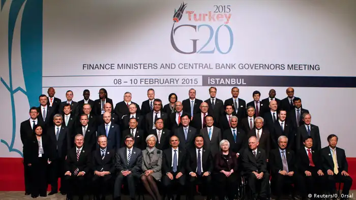 G20 Treffen in Istanbul Gruppenfoto