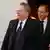 Lawrow - Russian Foreign Minister Sergei Lavrov (back) and his Greek counterpart Nikos Kotzias REUTERS/Maxim Zmeyev