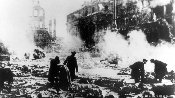 Dresden's destruction in World War II