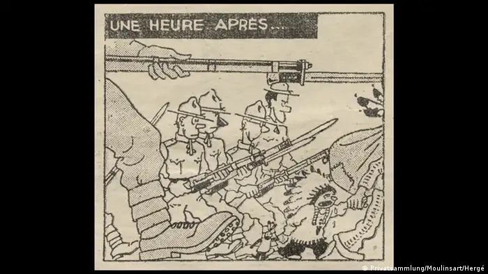 Bildergalerie Ausstellung Going West!, Hergé: Tintin et Milou en Amérique, 1932 