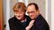 Angea Merkel und Francois Hollande umarmen sich (Foto: Reuters) Angea Merkel und Francois Hollande umarmen sich (Foto: Reuters)