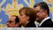 Ukraine Konferenz in Minsk Merkel Hollande Poroschenko Ukraine Konferenz in Minsk Merkel Hollande Poroschenko