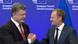 Der ukrainische Präsident Petro Poroschenko (li.) und EU-Ratspräsident Donald Tusk Brüssel geben sich auf dem EU-Gipfel in Brüssel die Hand (Foto: REUTERS/Eric Vidal) Der ukrainische Präsident Petro Poroschenko (li.) und EU-Ratspräsident Donald Tusk Brüssel geben sich auf dem EU-Gipfel in Brüssel die Hand (Foto: REUTERS/Eric Vidal)