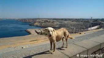 Assuan-Staudamm in Ägypten
