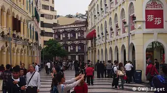 Macau Glücksspielkrise Altstadt