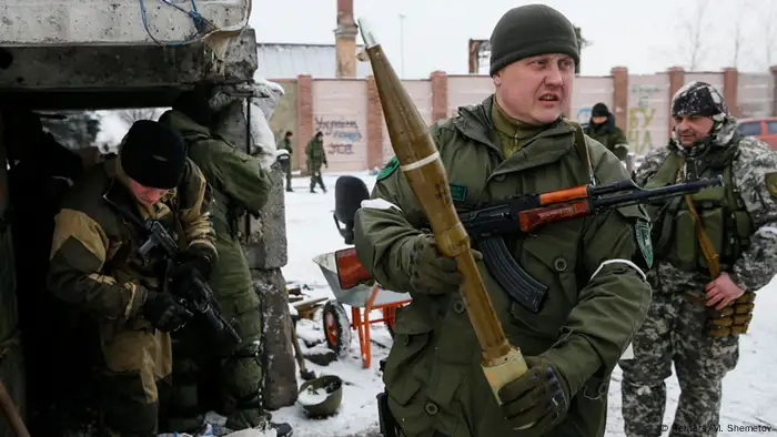 Ukraine Pro-russische Separatisten Russische Waffenlieferungen