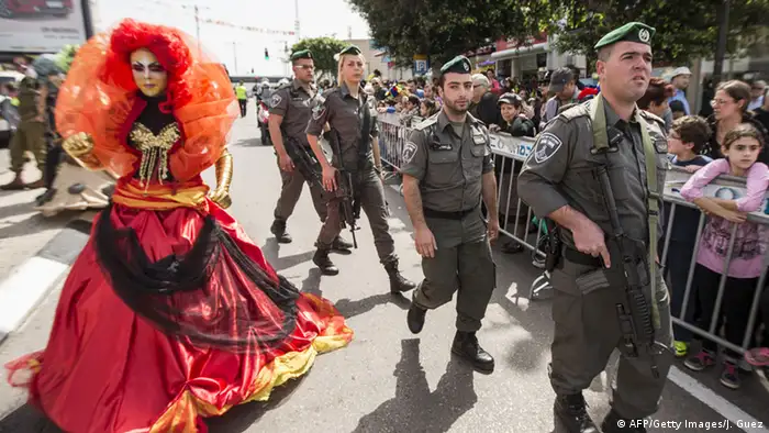 Israel Purim Parade in Netanya