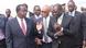 Fred Matiangi vorne links Fred Matiangi vorne links