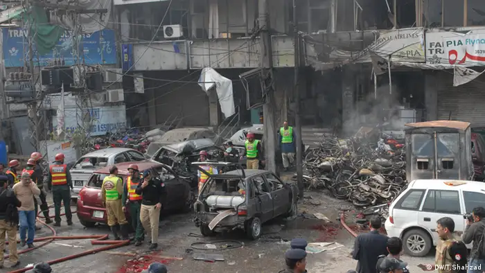 Bombenanschlag in Lahore Pakistan