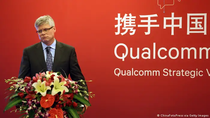 China Qualcomm CEO Steve Mollenkopf