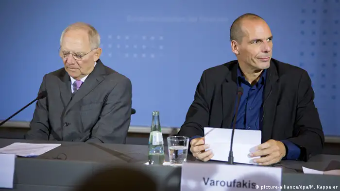 Griechenlands Finanzminister Varoufakis in Berlin