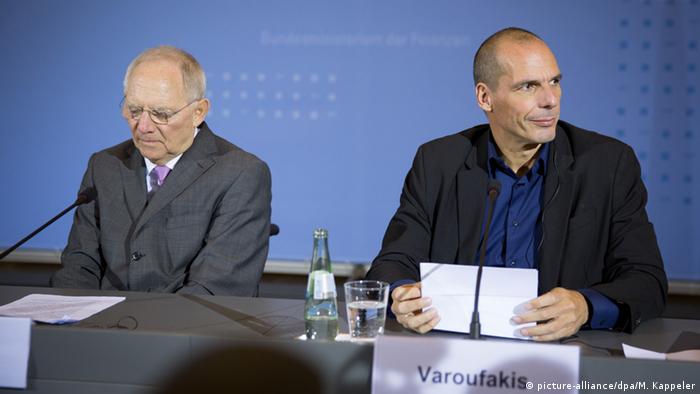 Schäuble und Varoufakis in Berlin