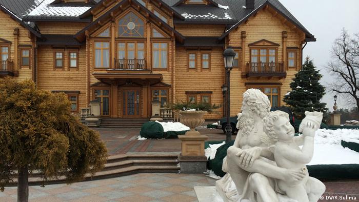 Residenz des ehemaligen Präsidenten der Ukraine Wiktor Janukowytsch