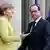 Frankreich Deutschland Angela Merkel bei Francois Hollande in Paris