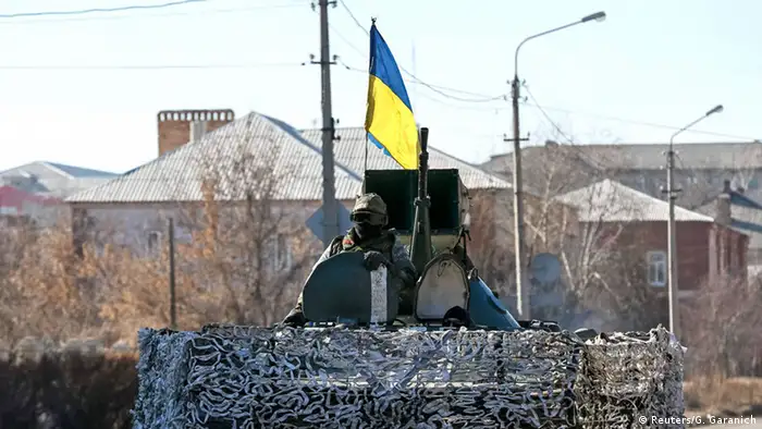 Ukrainische Soldaten in der Ostukraine