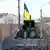 Украинские солдаты в Донецке