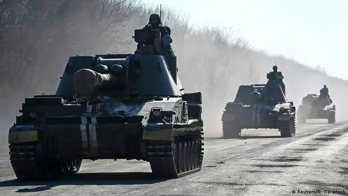 Ukrainische Soldaten in der Ostukraine