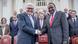 Bundesaußenminister Frank-Walter Steinmeier in Nairobi mit Präsident Uhuru Kenyatta (Foto: dpa/picture alliance) Bundesaußenminister Frank-Walter Steinmeier in Nairobi mit Präsident Uhuru Kenyatta (Foto: dpa/picture alliance)