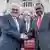 Bundesaußenminister Frank-Walter Steinmeier in Nairobi mit Präsident Uhuru Kenyatta