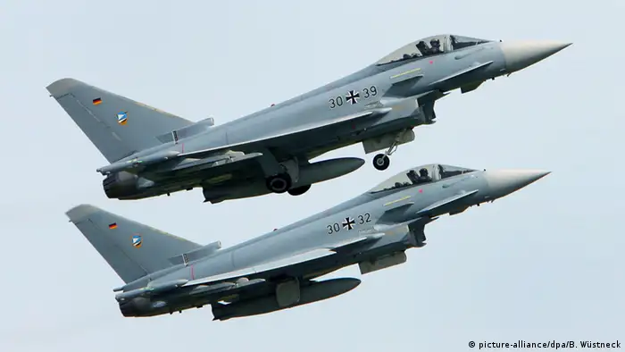 Deutschland Luftwaffe Eurofighter Airpolicing Baltikum
