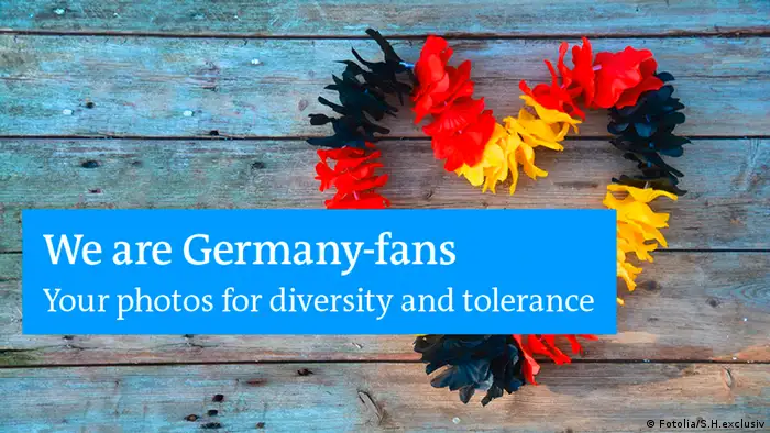 DW photo campaign: We are Germany-Fans