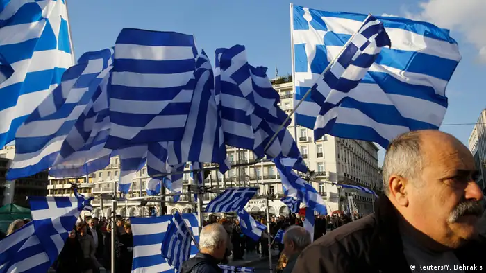 Griechenland Protest gegen Sparprogramm in Athen