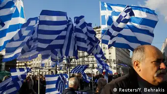 Griechenland Protest gegen Sparprogramm in Athen