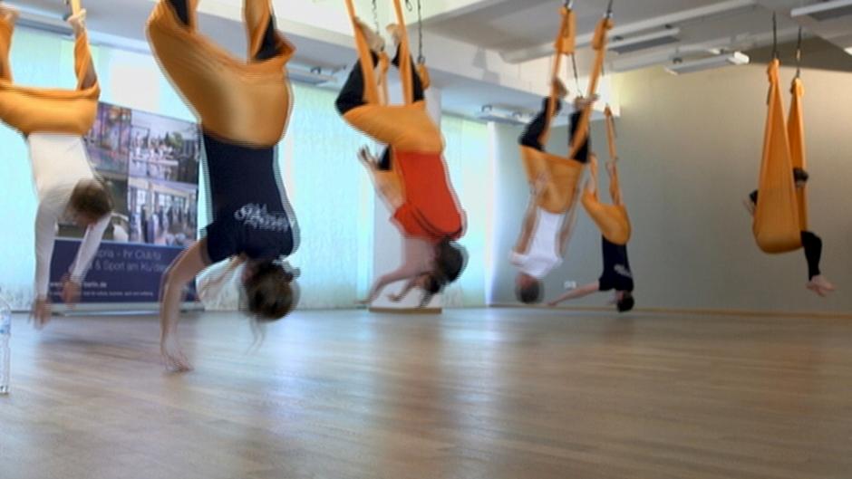 Aerial yoga