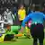 Carlos Tevez erzielt das 1:0 für Juventus Turin gegen Borussia Dortmund. Foto: Getty Images