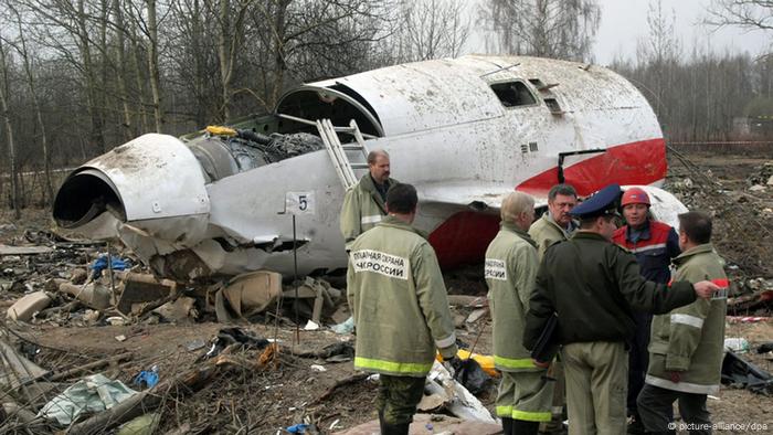 Flugzeugabsturz Smolensk mit Lech Kaczynski Präsident Polen (picture-alliance/dpa)