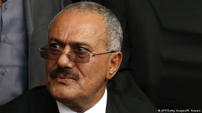 Jemen Ali Abdullah Saleh Ex-Präsident (AFP/Getty Images/M. Huwais)