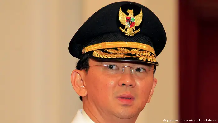 Indonesien Basuki Tjahaja Purnama Guverneur von Jakarta