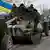 Kolonne ukrainischer Panzer (Foto: Reuters)
