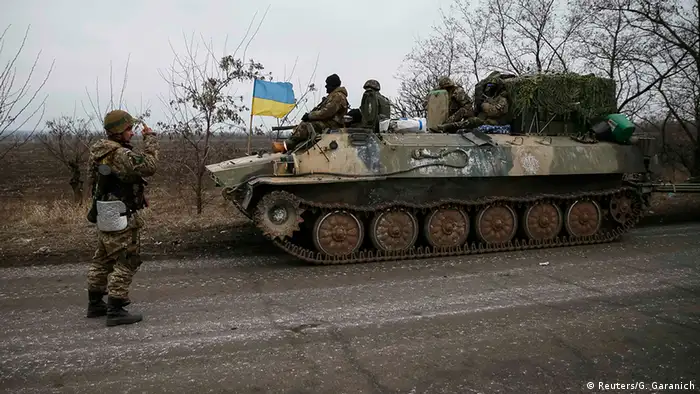 Ukraine Rückzug der Armee aus Ostukraine