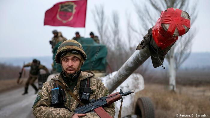 Ukraine Rückzug der Armee aus Ostukraine