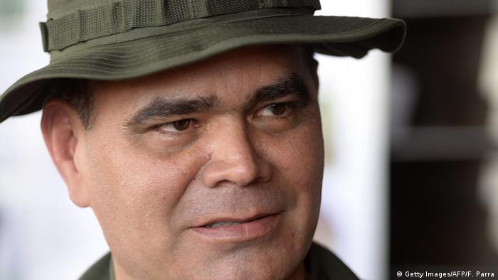 Venezuela Verteidigungsminister Vladimir Padrino Lopez (Getty Images/AFP/F. Parra)