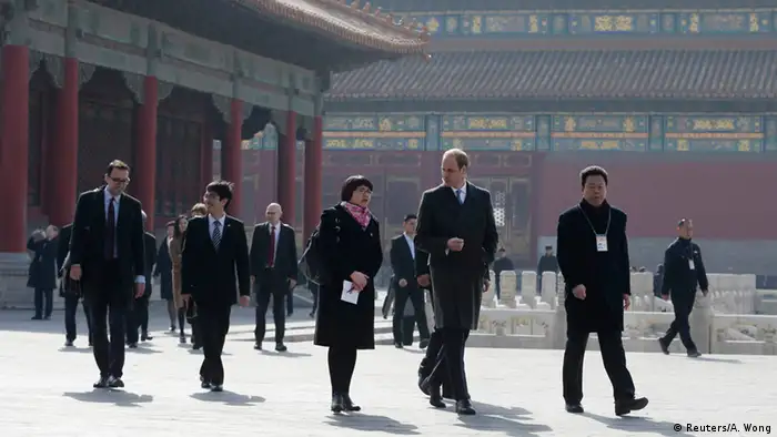 Großbritannien China Prinz William zu Besuch in Peking