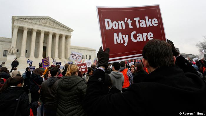 Obamacare Demonstration in Washington