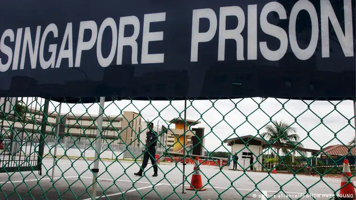Deutsche Leipzig Gefängnis Singapur Prügelstrafe Urteil
