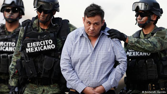 Mexiko Verhaftung von Zeta-Chef Omar Trevino