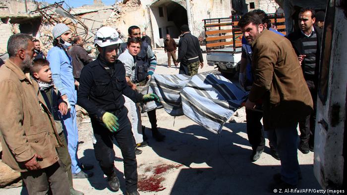 Syrien Gefechte zwischen Rebellen und Regierungstruppen in Aleppo