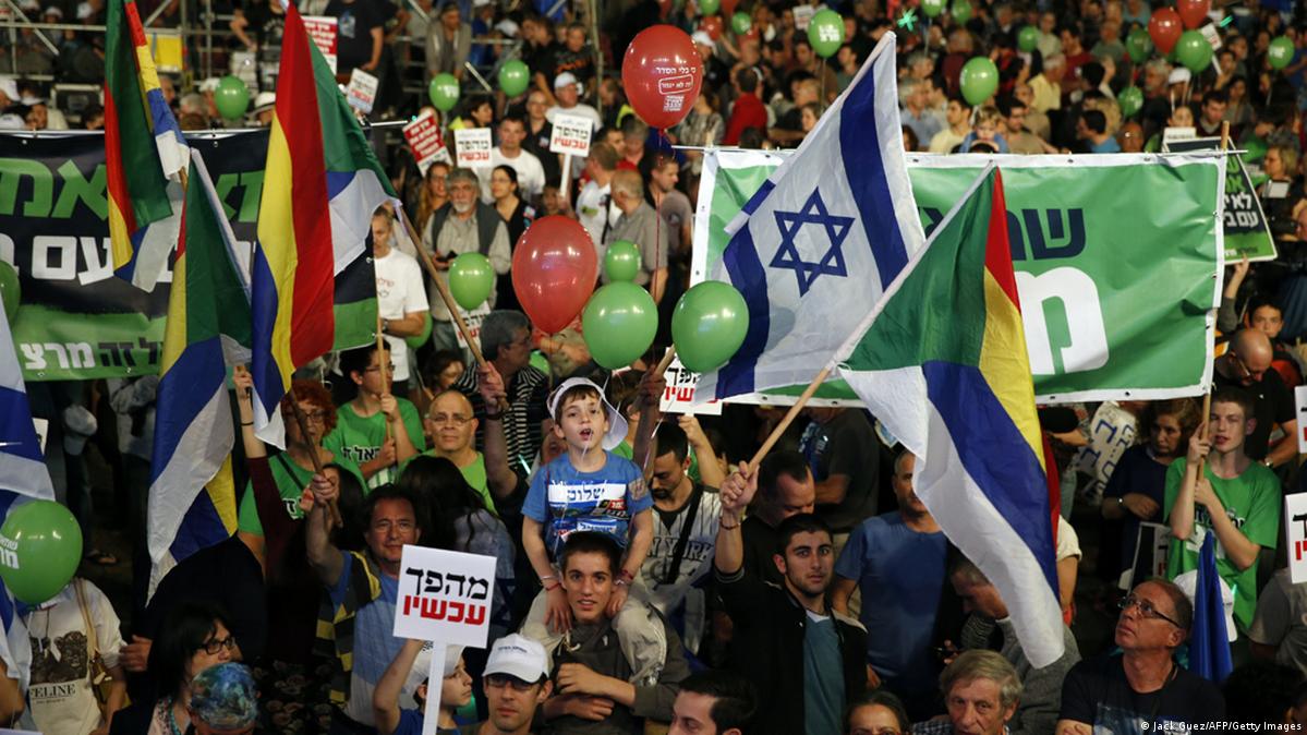 Masiva marcha contra Netanyahu en Tel Aviv