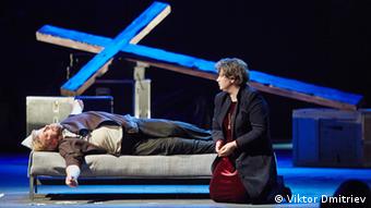 Фрагмент из оперы Тангейзер в постановке Новосибирского театра