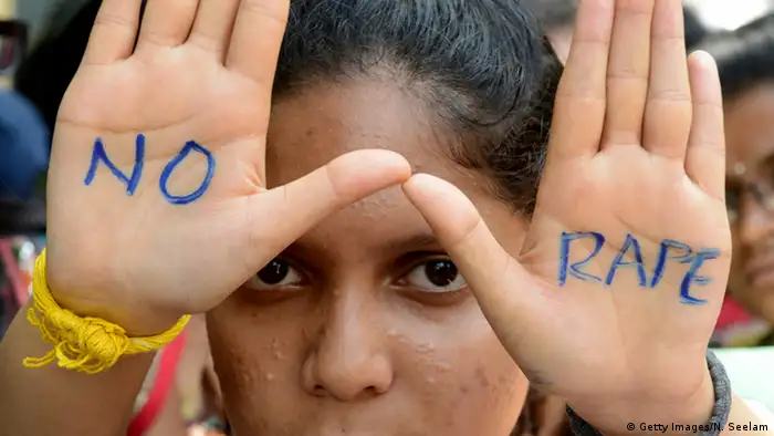 Symbolbild - Proteste gegen Vergewaltigungen in Indien