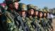 China Soldaten in der Xinjiang Provinz China Soldaten in der Xinjiang Provinz