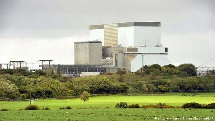 Hinkley Point nuclear power plant in Somerset, England