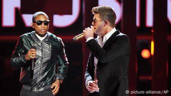 Pharrell Williams und Robin Thicke