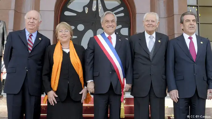 Chile - Die fünf Präsidenten Chiles seit 1990