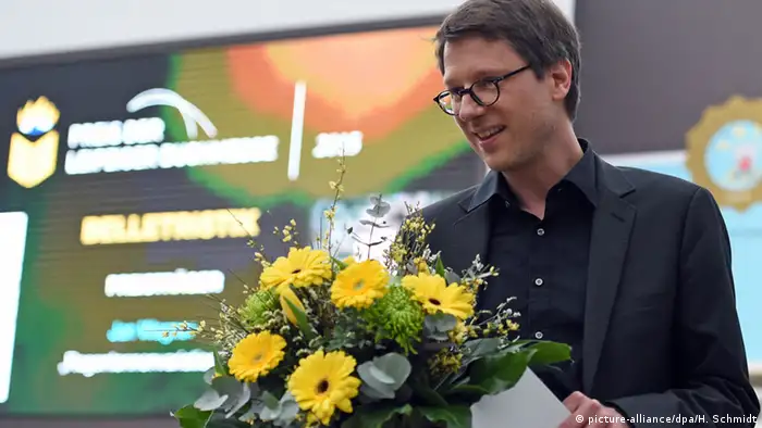 Jan Wagner mit dem Preis der Leipziger Buchmesse 2015 ausgezeichnet