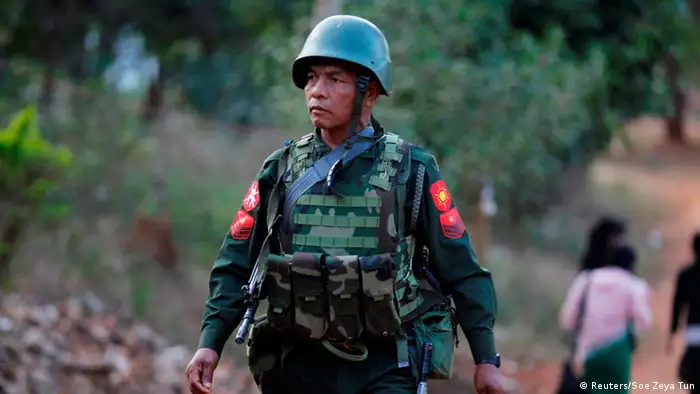 Myanmar Unruhen Kokang Region